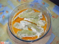 Fotografija recepta: Polnjene paprike v smetanovi omaki