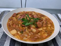 Fotografija recepta: Fižolova mineštra