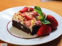 Fotografija recepta: Božanske jagodne rezine