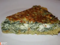 Fotografija recepta: Quiche s koprivami, ricotto in feto 
