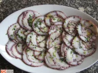 Fotografija recepta: "Karpačo" iz hobotnice