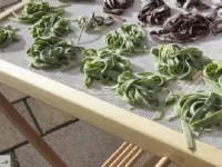 Fotografija recepta: Domače špinačne testenine