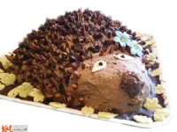 Fotografija recepta: Jež iz keksov in čokolade