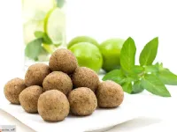 Fotografija recepta: Presne mojito kroglice