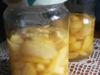 Fotografija recepta: Breskve (češnje, slive...) v sladkorju