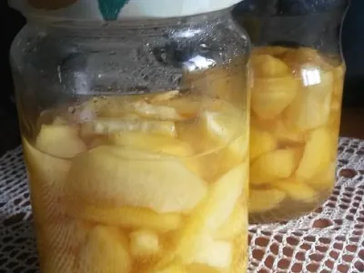 Breskve (češnje, slive...) v sladkorju