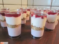 Fotografija recepta: Jogurtovi kozarčki za prave dame