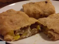 Fotografija recepta: Breskov zavitek s kokosom