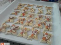 Fotografija recepta: Pizza metuljčki