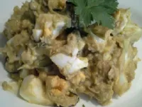 Fotografija recepta: Jajčna solata z avokadom