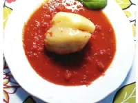 Fotografija recepta: Pečena polnjena paprika