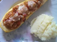 Fotografija recepta: Polnjene bučke (s kvinojo)