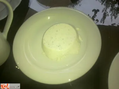 Panna cotta s kavo in vanilijo