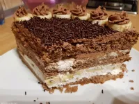 Fotografija recepta: Bananina torta Zamorček