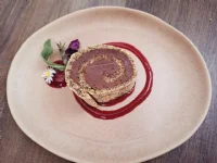 Fotografija recepta: Makova rulada s čokoladno kremo