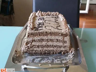 Orehova torta brez moke in sladkorja