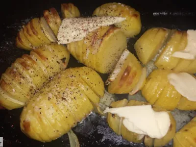 Narezan pečen krompir