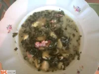 Fotografija recepta: Čemaževa juha s krompirjem in slanino