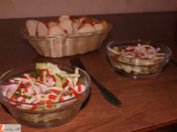 Fotografija recepta: Šunkina solata ala Geisha