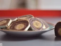 Fotografija recepta: Banananjam v čokoladnem oblatu