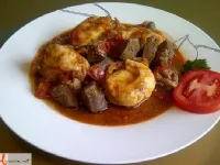 Fotografija recepta: Žličniki v okusni puranovi omaki 