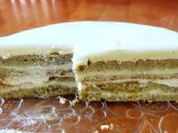 Fotografija recepta: Torta pistacija - hruška