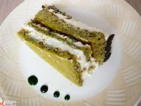 Fotografija recepta: Zelena bučna tortica