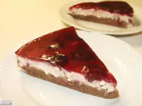 Fotografija recepta: Skutine rezine z višnjami