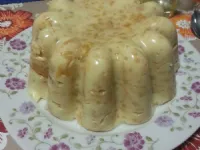 Fotografija recepta: Vanilijev puding z jabolki in cimetom