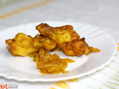 Pečene curry perutničke