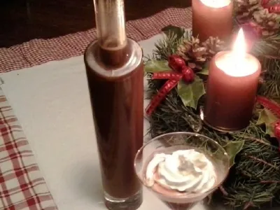Božični čokoladni liker