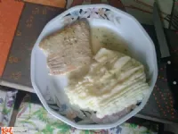 Fotografija recepta: Puranji zrezki v smetanovi omaki