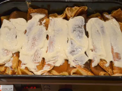 Pečene polnjene palačinke