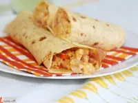 Fotografija recepta: Burrito z jajci