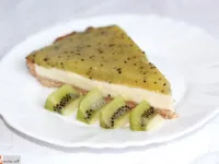 Fotografija recepta: Kivi in mascarpone pita