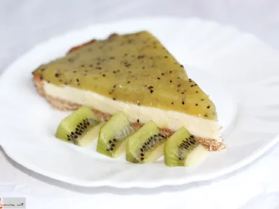 Kivi in mascarpone pita