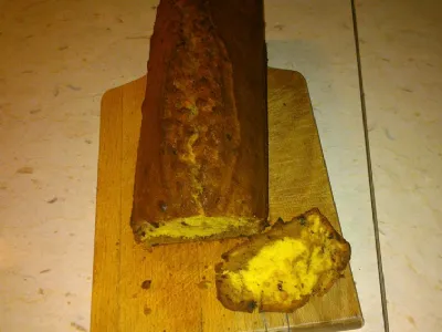 Pomarančno - čokoladni marmorni kolač