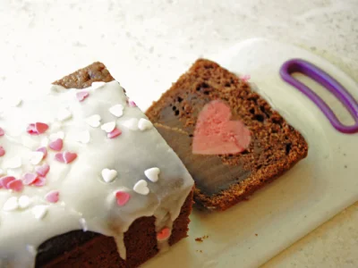 Valentinov kolač s srcem