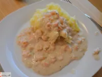 Fotografija recepta: Kozice v smetanovi omaki