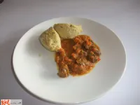 Fotografija recepta: Kuskusovi žličniki s čemažem ali špinačo