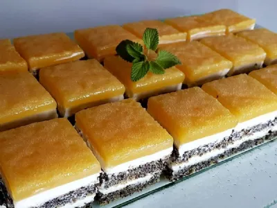 Makova tortica z mascarpone sirom