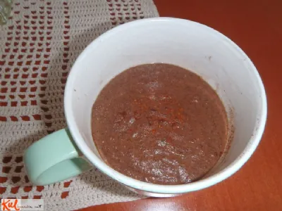 Rožičev puding, ki pogreje