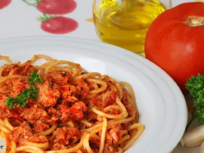 Testenine s tunino omako