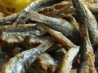 Fotografija recepta: Ocvrte sardele »ala fasulas«