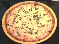 Fotografija recepta: Pita s šparglji in čemažem