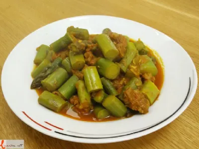 Jagnjetina s šparglji