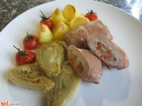 Fotografija recepta: Mortadelini zavitki