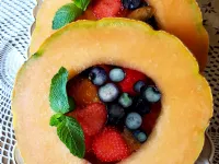 Fotografija recepta: Nadevana melona...