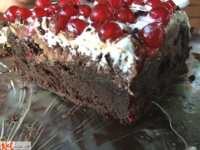 Osvežilna Čoko-Ribezova tortica