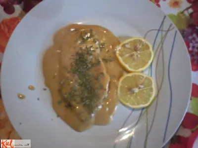 Plavajoči piščančji zrezki v gorčično medeni omaki